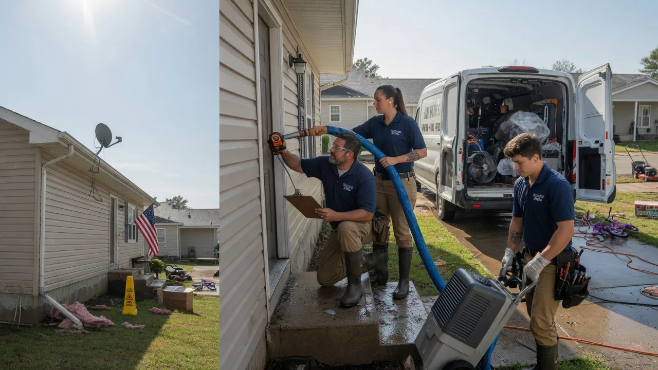 Ceiling Water Damage Restoration in Willernie, MN near me